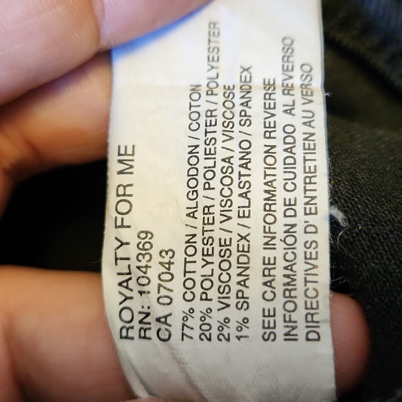 Royalty For Me cropped cargo jeans size 14 - Picture 5 of 5
